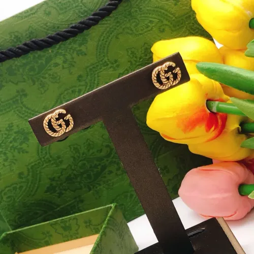 Replica Gucci Earrings For Women #1447478 $25.00 USD for Wholesale