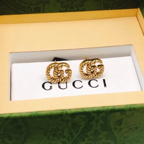 Replica Gucci Earrings For Women #1447478 $25.00 USD for Wholesale