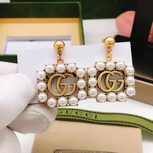 Replica Gucci Earrings For Women #1447481 $25.00 USD for Wholesale