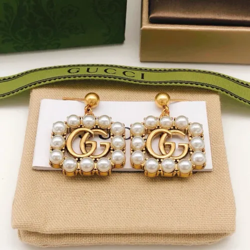 Replica Gucci Earrings For Women #1447481 $25.00 USD for Wholesale