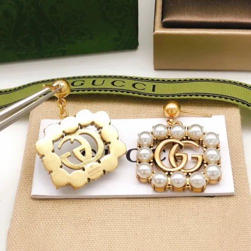 Replica Gucci Earrings For Women #1447481 $25.00 USD for Wholesale