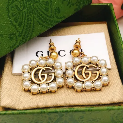 Replica Gucci Earrings For Women #1447481 $25.00 USD for Wholesale