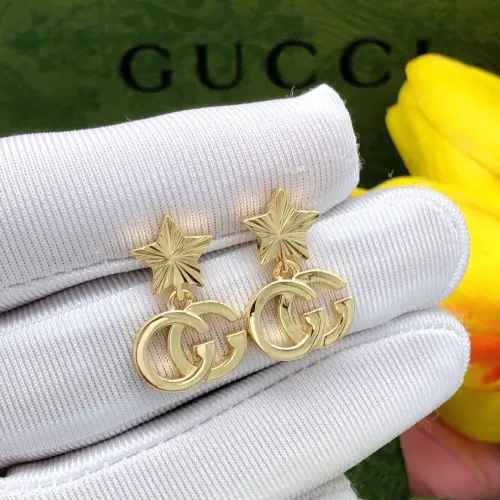 Replica Gucci Earrings For Women #1447482 $25.00 USD for Wholesale