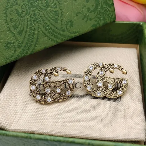 Replica Gucci Earrings For Women #1447483 $25.00 USD for Wholesale