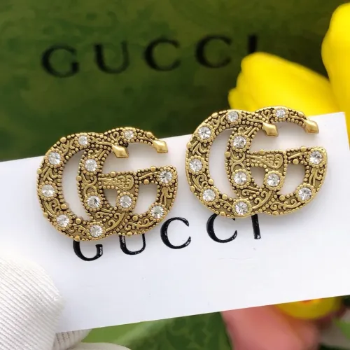 Replica Gucci Earrings For Women #1447483 $25.00 USD for Wholesale