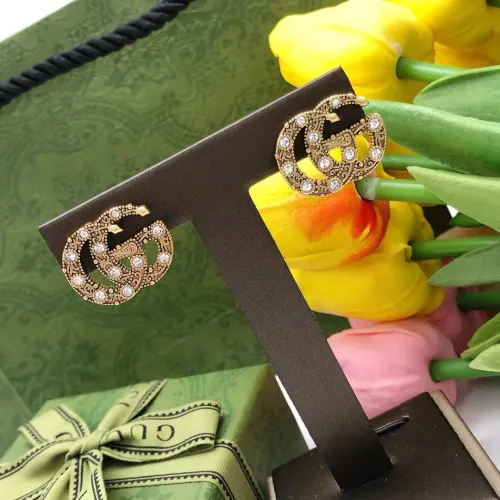Replica Gucci Earrings For Women #1447483 $25.00 USD for Wholesale