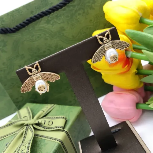 Replica Gucci Earrings For Women #1447485 $25.00 USD for Wholesale