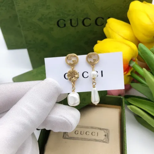 Replica Gucci Earrings For Women #1447489 $27.00 USD for Wholesale