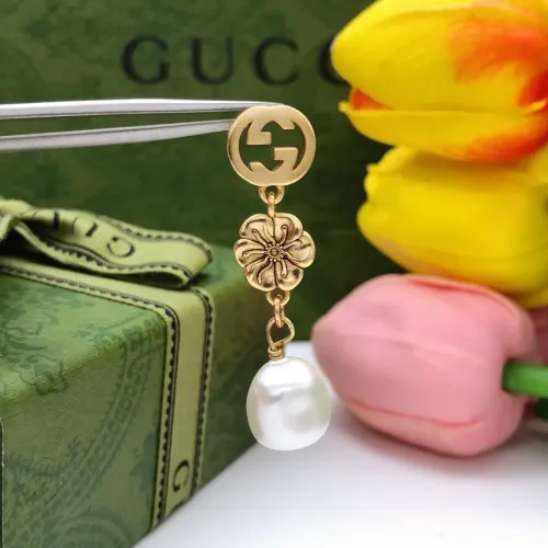 Replica Gucci Earrings For Women #1447489 $27.00 USD for Wholesale