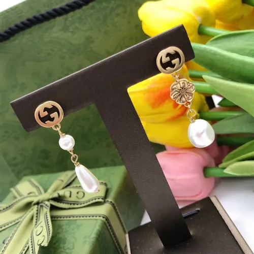 Replica Gucci Earrings For Women #1447489 $27.00 USD for Wholesale