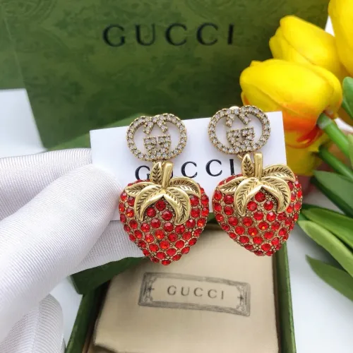 Replica Gucci Earrings For Women #1447491 $29.00 USD for Wholesale