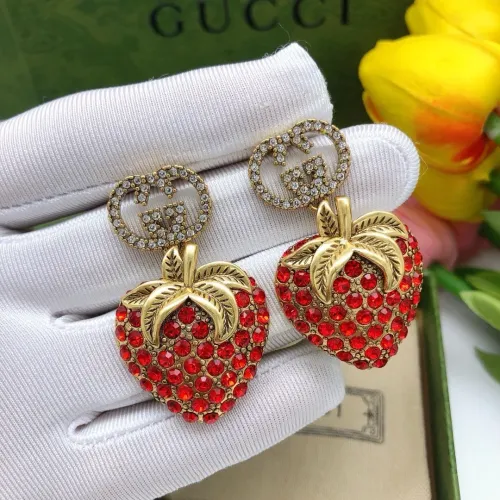 Replica Gucci Earrings For Women #1447491 $29.00 USD for Wholesale