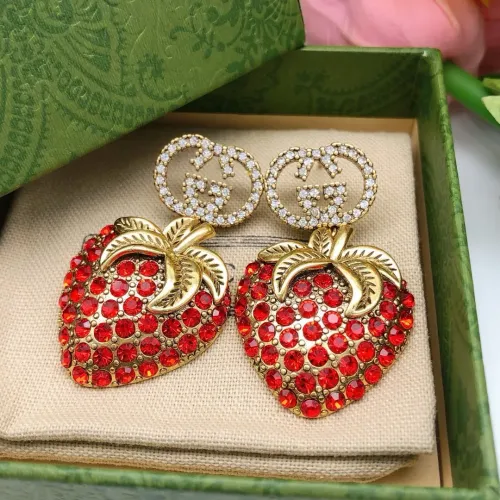 Replica Gucci Earrings For Women #1447491 $29.00 USD for Wholesale