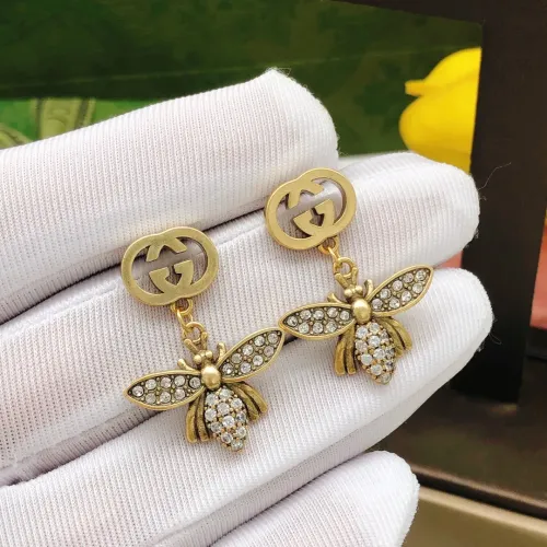 Replica Gucci Earrings For Women #1447497 $25.00 USD for Wholesale