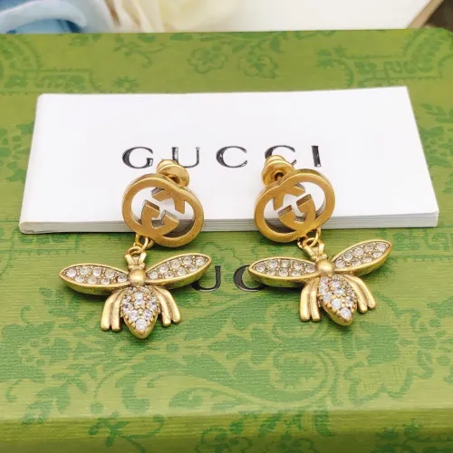 Replica Gucci Earrings For Women #1447497 $25.00 USD for Wholesale
