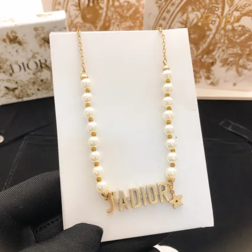 Replica Christian Dior Necklaces For Women #1447538 $25.00 USD for Wholesale