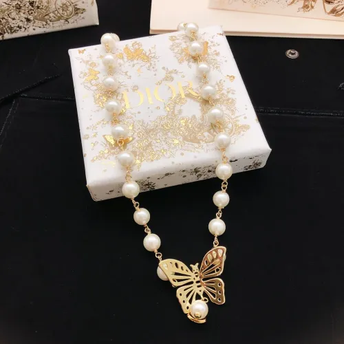 Replica Christian Dior Necklaces For Women #1447554 $29.00 USD for Wholesale