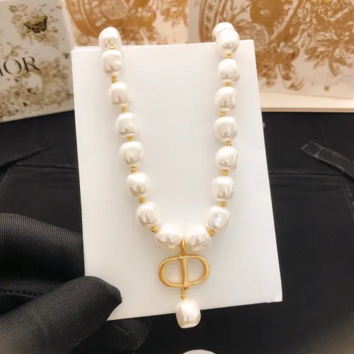 Replica Christian Dior Necklaces For Women #1447558 $32.00 USD for Wholesale