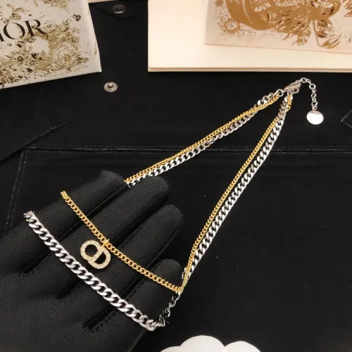 Replica Christian Dior Necklaces #1447570 $32.00 USD for Wholesale
