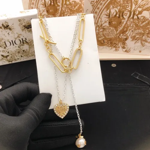 Replica Christian Dior Necklaces #1447578 $39.00 USD for Wholesale