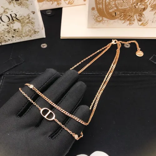 Replica Christian Dior Necklaces #1447684 $27.00 USD for Wholesale