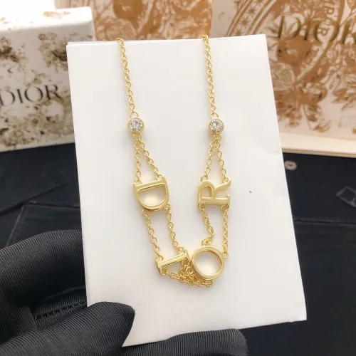 Replica Christian Dior Necklaces #1447740 $29.00 USD for Wholesale