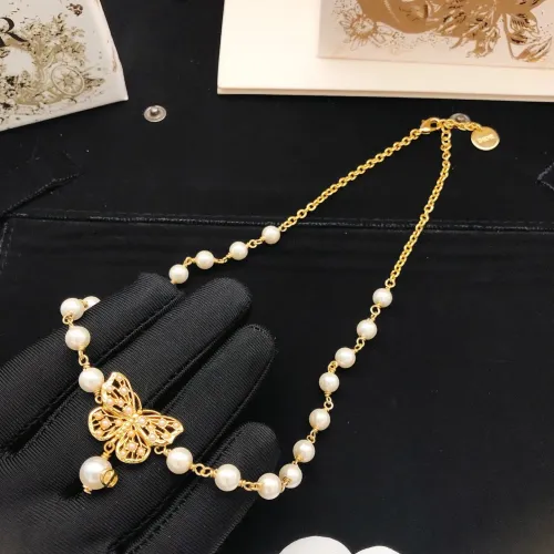 Replica Christian Dior Necklaces For Women #1447744 $29.00 USD for Wholesale