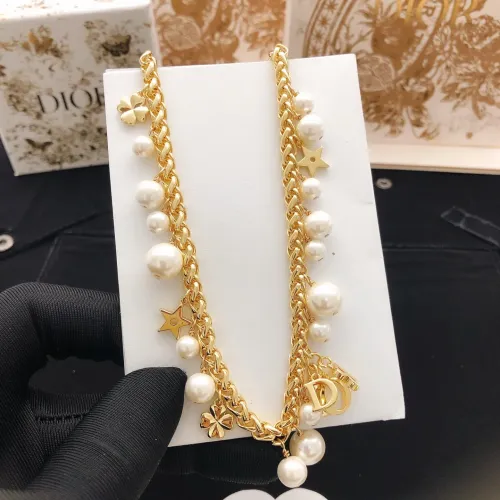 Replica Christian Dior Necklaces For Women #1447755 $32.00 USD for Wholesale