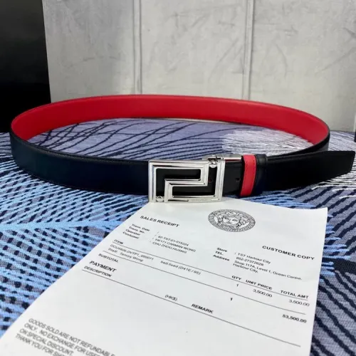 Replica Versace AAA Quality Belts For Men #1447776 $60.00 USD for Wholesale