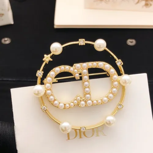 Replica Christian Dior Brooches For Women #1447830 $27.00 USD for Wholesale
