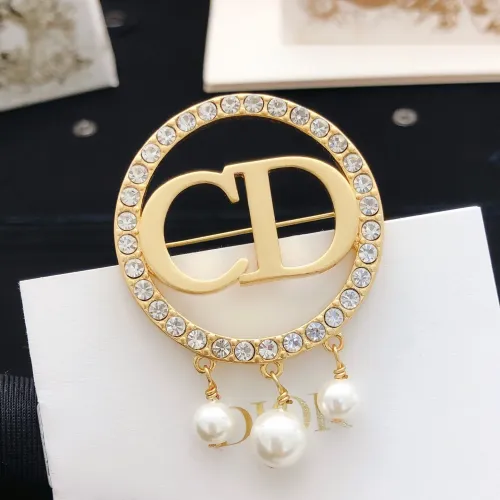 Replica Christian Dior Brooches For Women #1447833 $27.00 USD for Wholesale