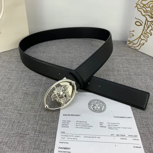 Replica Versace AAA Quality Belts For Men #1447850 $64.00 USD for Wholesale