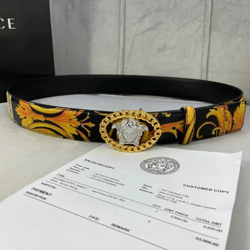 Replica Versace AAA Quality Belts For Men #1447862 $68.00 USD for Wholesale