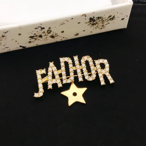 Replica Christian Dior Brooches For Women #1447864 $25.00 USD for Wholesale