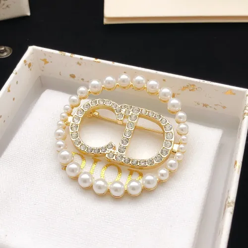 Replica Christian Dior Brooches For Women #1447879 $27.00 USD for Wholesale