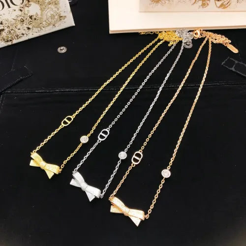 Replica Christian Dior Necklaces For Women #1447896 $25.00 USD for Wholesale