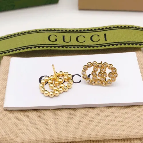 Replica Gucci Earrings For Women #1447905 $25.00 USD for Wholesale