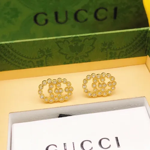 Replica Gucci Earrings For Women #1447905 $25.00 USD for Wholesale