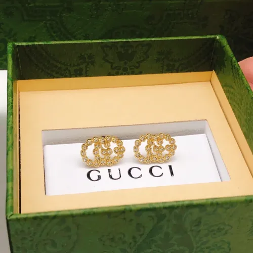 Replica Gucci Earrings For Women #1447905 $25.00 USD for Wholesale