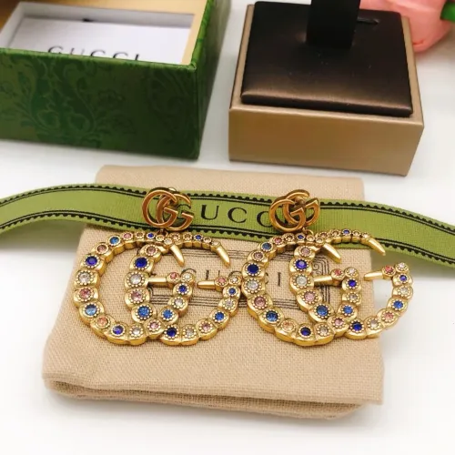 Replica Gucci Earrings For Women #1447914 $29.00 USD for Wholesale