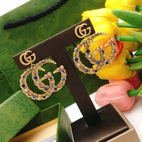 Replica Gucci Earrings For Women #1447914 $29.00 USD for Wholesale