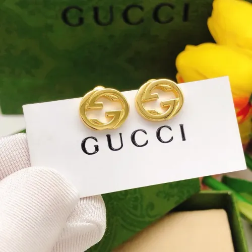 Replica Gucci Earrings For Women #1447915 $25.00 USD for Wholesale