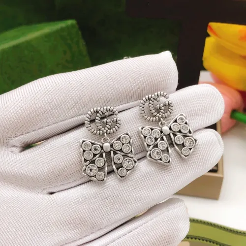 Replica Gucci Earrings For Women #1447919 $25.00 USD for Wholesale