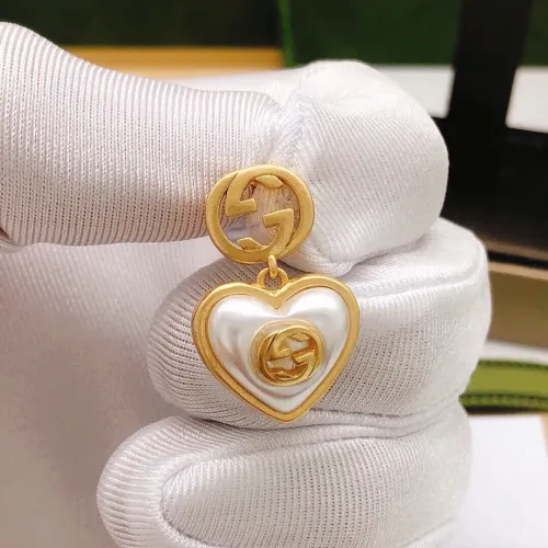 Replica Gucci Earrings For Women #1447922 $25.00 USD for Wholesale