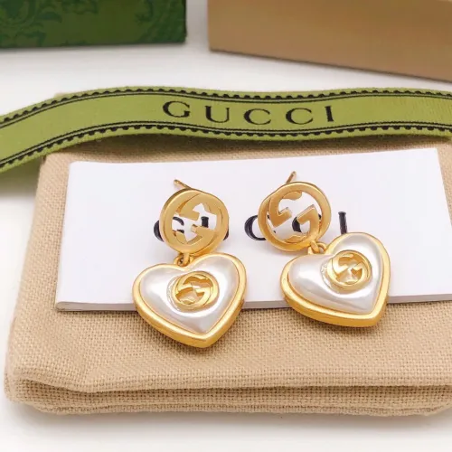 Replica Gucci Earrings For Women #1447922 $25.00 USD for Wholesale