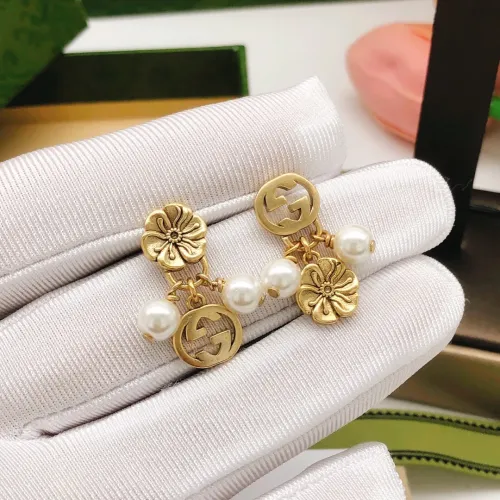 Replica Gucci Earrings For Women #1447923 $25.00 USD for Wholesale