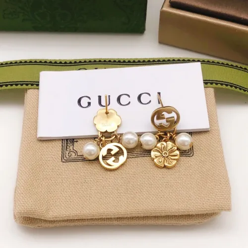 Replica Gucci Earrings For Women #1447923 $25.00 USD for Wholesale