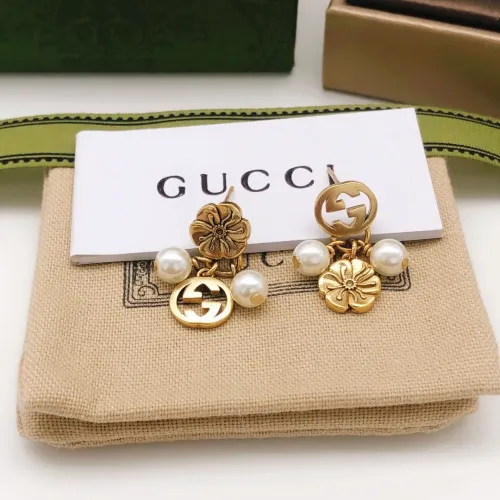 Replica Gucci Earrings For Women #1447923 $25.00 USD for Wholesale