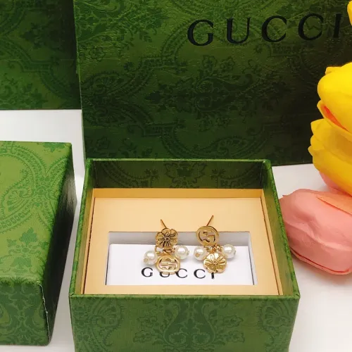 Replica Gucci Earrings For Women #1447923 $25.00 USD for Wholesale