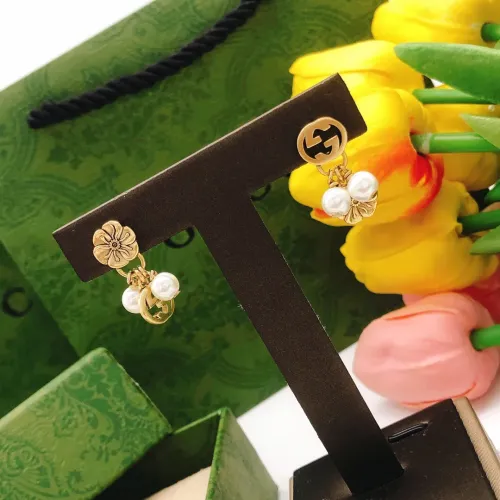 Replica Gucci Earrings For Women #1447923 $25.00 USD for Wholesale